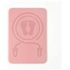 Hellery Tappetino Antiscivolo Palestra Tappeto Fitness Materassino Allenamento Pedana Assorbente con Superficie Antiscivolo Bilaterale E, Rosa, 0.6 40 60cm