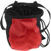 AKOOSY Sacca Porta Magnesite Antiscivolo Rossa Coulisse Regolabile | Poliestere e Pp, Fissaggio Rapido in Vita, per Arrampicata e Weightlifting