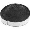 GALPADA Nastro Antiscivolo per Racchetta, Grip Racchetta in Fibra Nero, Assorbente Sudore, Leggero, Rotolo da 10m, Accessorio per Tennis e Badminton
