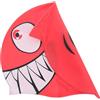 HEALSOPTHY Cuffia da Nuoto Comoda e Divertente a Forma di Squalo in Silicone Rossa per Festa Estiva in Piscina