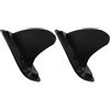 IMIKEYA Pinna di Coda per Surfboard e Paddle Board a Innesto Nero