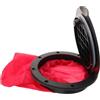 SHINEOFI Copertura per Kayak 6 Pollici in Nylon e Plastica Chiusura Ermetica Resistente e Facile da Installare per Uso Outdoor