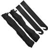 GALPADA Set di Camere D'aria per Bicicletta, Camera D'aria Bici Shockproof, Gomma e Abs, Nero, 12-20x1.75/2.125, Leve Smontagomme, per Mountain Bike