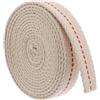 Luxshiny Stoppino per Lampada a Olio in Cotone Beige Combustione Stabile ed Efficiente per Campeggio e Uso Esterno 1 Rotolo