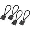Rxgiasup 4Pcs Immersione Snorkels Attacchi Corda Diver Tubo Clip di Fermo Titolare Elastici ARA ARA Regolatore Tubo Titolare Enduring Immersione Snorkels Attacchi