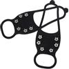 INOOMP Ramponi Leggeri e Portatili Antiscivolo in Silicone e Acciaio Inossidabile 6 Denti per Scarpe da Montagna per Arrampicata e Alpinismo su Ghiaccio