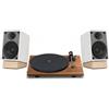 Pro-Ject + Onkyo GX-10DB bianco (lot de 2) + E1.2 noce
