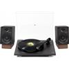 Rega + Onkyo GX-10DB nero (lot de 2) + Planar 1 Plus nero opaco