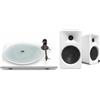 Pro-Ject + Kanto ORA4 bianco opaco (confezione da 2) + T1 EVO BT bianco opaco