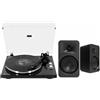 Kanto + Enova HIFI Vision 4 USB nero + ORA4 nero opaco (confezione da 2)