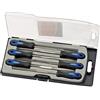 Draper 47817 - Set di 6 lime ad ago diamantate con impugnatura morbida, 150 mm