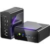 GMKtec K15 AI Mini PC Oculink con Processore Intel Core Ultra 5 125U, 48GB DDR5 RAM, 1TB SSD, Mini Computer AI Boost, 3X M.2 2280 Memory Expansion, Dual NIC 2.5GbE, HDMI 2.1, USB4