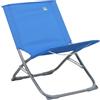 Totò Piccinni Spiaggina BEACH in Acciaio e Telo in Poliestere (Blu 1Pz)