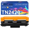 Tito-Express EcoSerie TN2420 TN2410 TN-2420 TN-2420 Compatibile con Brother MFC-L2710dw MFC-L2710dn MFC-L2750dw MFC-L2730dw HL-L2350dw HL-L2370dn HL-L2375dHL-Lw 2310d DCP-L2530dw DCP-L2510d DCP-L2550dn Nero
