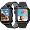 DOOGEEEco ANYSCENES3-Nero Smartwatch bambini 4G LTE, Videocall HD, GPS triplo, SOS e Controllo genitori, Doppia fotocamera, 16GB, IP68, 5 giorni