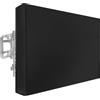 MaxAwe 118 x 74 x 14 cm, copertura per TV da esterni, resistente alle intemperie, universale, colore nero