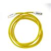 Celly, Cavo USB-C a Lightning Compatibile con Dispositivi Apple e Sistema iOS, Lunghezza 1,5 m, Potenza Supportata 60W, Connettori in PVC e Rivestimento in Nylon Anti-piegamento, Giallo