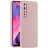 HULLIN Custodia per Telefono in Silicone Colorato, Adatta per OnePlus Nord (6.44) - Polvere di sabbia