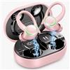 Matast Cuffie Bluetooth 5.4 Sport, Auricolari Bluetooth con 6D Bass Stereo, 50 Ore Cuffie In Ear Cancellazione Rumore ENC e 4 HD Mics, HiFi Cuffiette LED Display, IP7 Impermeabile Cuffie Senza Fili