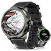 DOOGEEEco ANYMOVINGM1-GRAY Smartwatch fitness uomo GPS dual-band, 170+ sport, Assistente AI, AMOLED 1,5, 20 giorni, 5ATM+IP68