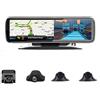SZKJ K950 360 ° Panoramico 10 pollice Schermo intero 4G Touch IPS Speciale Car Dash Cam Retrovisore Retrovisore Specchio con GPS Bluetooth WiFi Android 5.1 FHD 1080P 4CH Lens