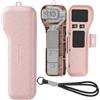 Honbobo Custodia Plastica per DJI Osmo Pocket 4P, Custodia Protettiva da trasporto Case con coperchio ribaltabile Filtri Accessori Fotocamera per DJI Osmo Pocket 4P (Pink)