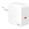 SCHITEC Caricatore USB C, 100W GaN Caricabatterie Rapido USB-C, Presa USB da Muro per MacBook Pro 16 14 pollici M4 M3 M2 M1, Lenovo ThinkPad X1 E490 X390, Dell XPS 9360 9380 (Bianco)