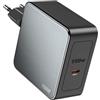 SCHITEC Caricatore USB C, 100W GaN Caricabatterie Rapido USB-C, Presa USB da Muro per MacBook Pro 16 14 pollici M4 M3 M2 M1, Lenovo ThinkPad X1 E490 X390, Dell XPS 9360 9380 (Grigio)