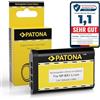 PATONA Batteria per Sony NP-BX1 NPBX1 DSC-RX100 1000mAh | Batteria per DSC DSC RX1 RX100 II III IV V VI VII HX50 HX60 HX80 HX90 HX99 HX400V WX300 WX500 HDR AS50 CX240