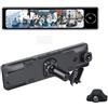 SZKJ E09P Specchietto retrovisore speciale per auto DVR da 10.88 pollici 4G Touch IPS con telecamere 3CH per taxi Uber Android8.1