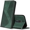ZONNAVI Cover per Huawei Mate 10 Lite, Flip Custodia Pelle PU con [Slot Cart] [Supporto Stand] [Magnetica], Cover a Libro Portafoglio per Huawei Mate 10 Lite (Verde)