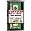 A-Tech 8 GB RAM di ricambio per Crucial CT8G4SFRA32A | DDR4 3200MHz PC4-25600 1,2 V SODIMM Modulo di memoria a 260 pin