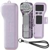 Honbobo Custodia Plastica per DJI Osmo Pocket 4P, Custodia Protettiva da trasporto Case con coperchio ribaltabile Filtri Accessori Fotocamera per DJI Osmo Pocket 4P (Purple)