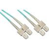 LINK LKSCSC3502 - Cavo Fibra Ottica SC-SC Multimode Duplex OM3 50/125 µm - Lunghezza 2 Metri, Connessione Alta Velocità per Reti Fiber