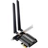 Kdouehg Adattatore WiFi 6E AX5400 PCIe Adattatore WiFi 6E AX5400 PCIe 2.4G/5G 802.11AX Ricevitore Wireless di Rete -Mimo per Win10/11