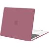MOSISO Custodia Compatibile con MacBook Air 13 Cover M1 2021 2020 2019 2018 | Protezione Case per MacBook Air 13,3 pollici A2337 A2179 A1932 Retina Touch ID, Petalo te Rosa