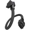EZDIY-FAB UNIFAS ARGB Cavo di prolunga GPU a 16 pin 12VHPWR per RTX serie 40/50, 16AWG 90° ad angolo retto 12V-2x6 PCIe 5.1 cavo di prolunga PSU, sincronizzazione RGB 5 V a 3 pin, design con cavo