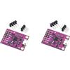 OVNSHVN 2X Modulo CP2112 CCS811 Scheda di debug da USB a SMBus/Modulo di comunicazione USB a Modulo di comunicazione