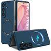 Nshkeji Cover per Samsung Galaxy Z Fold 8 Ultra Magnetica Custodia | Rigida Ultrasottile con Retro Satinato Guscio Liscio Antimpronta Bordo Fotocamera Rialzato, Compatibile con Ricarica Wireless
