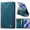 KZB Cover Libro per Samsung Galaxy Z Fold 8, Portafoglio RFID Magnetica | 2 Slot Carte, Pelle PU Premium, Kickstand, Flip Case, Antiurto Protezione, Wallet Custodia per Samsung Z Fold 8, Blu verde