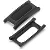 GIOPUEY Cover Compatibile con Google Fitbit Air, Compatibile con 12mm Cinturini, Hard Plastic, Anti-Bump - Black