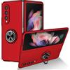 COQUE Custodia per Galaxy Z Fold 3 5G per telefono All Inclusive con supporto video ad anello, per telefono pieghevole per Samsung Galaxy Z Fold 3 5G all'ingrosso rosso