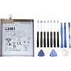 L2M1 Batteria EB-BG980ABY per Samsung Galaxy S20 SM-G980 SM-G980F SM-G980F/DS 4000mAh 15.44Wh 3.86V con kit attrezzi cacciaviti smontaggio montaggio