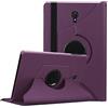 KATUMO Cover per Samsung Galaxy Tab A 10.5 Pollici 2018 Ultra Sottile Smart 360° Angoli di Visione Multipla Nuova Smart Pelle PU Custodia per SM T590/T595/T597 (viola)