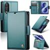 oiysrtoc Cover per Samsung Galaxy Z Fold 8 in Pelle PU Premium, Portafoglio con 3 Fessure Carte e Supporto, Blocco RFID, Chiusura Magnetica Custodia Samsung Galaxy Z Fold 8, Verde