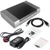 Xnuiasqe Casella del Disco Rigido 16 velocità 5.25 Pollici HDD SSD Case di Recinzione USB3.0 A Supporto per Esterna Supporto Dvd SSD HDD Plug