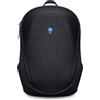 Alienware 18 Zaino gaming per laptop AW7825P, 28L, Resistente agli urti | Rete traspirante, Organizer magnetici, Logo riflettente iridescente, Nero, Pronto a tornei