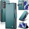 oiysrtoc Cover per Samsung Galaxy Z Fold 8 Ultra in Pelle PU Premium, Portafoglio con 3 Fessure Carte e Supporto, Blocco RFID, Chiusura Magnetica Custodia Samsung Galaxy Z Fold 8 Ultra, Verde