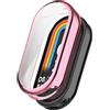Generic Custodia compatibile con Xiaomi Smart Band 9 pellicola protettiva flessibile in TPU pellicola protettiva antigraffio cover protettiva per Xiaomi Mi Band 9 (rosa)