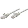 Manhattan Intellinet Cat5e, 1m cavo di rete U/UTP (UTP) Grigio